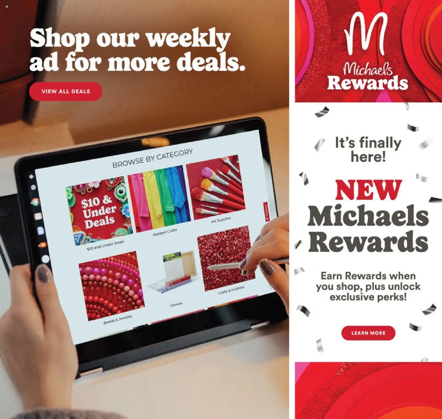 Michaels weekly flyer / circulaire
