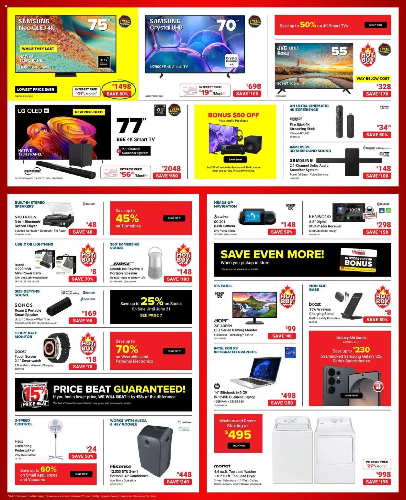 Visions weekly flyer / circulaire