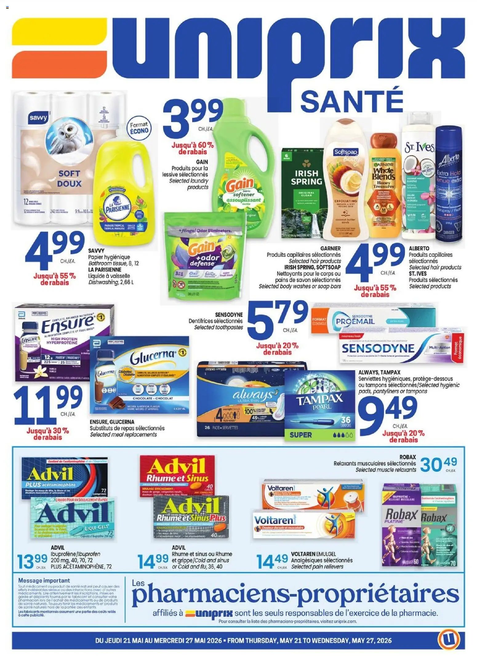 Uniprix - Uniprix Sante (2026-05-21 - 2026-05-27) | 1