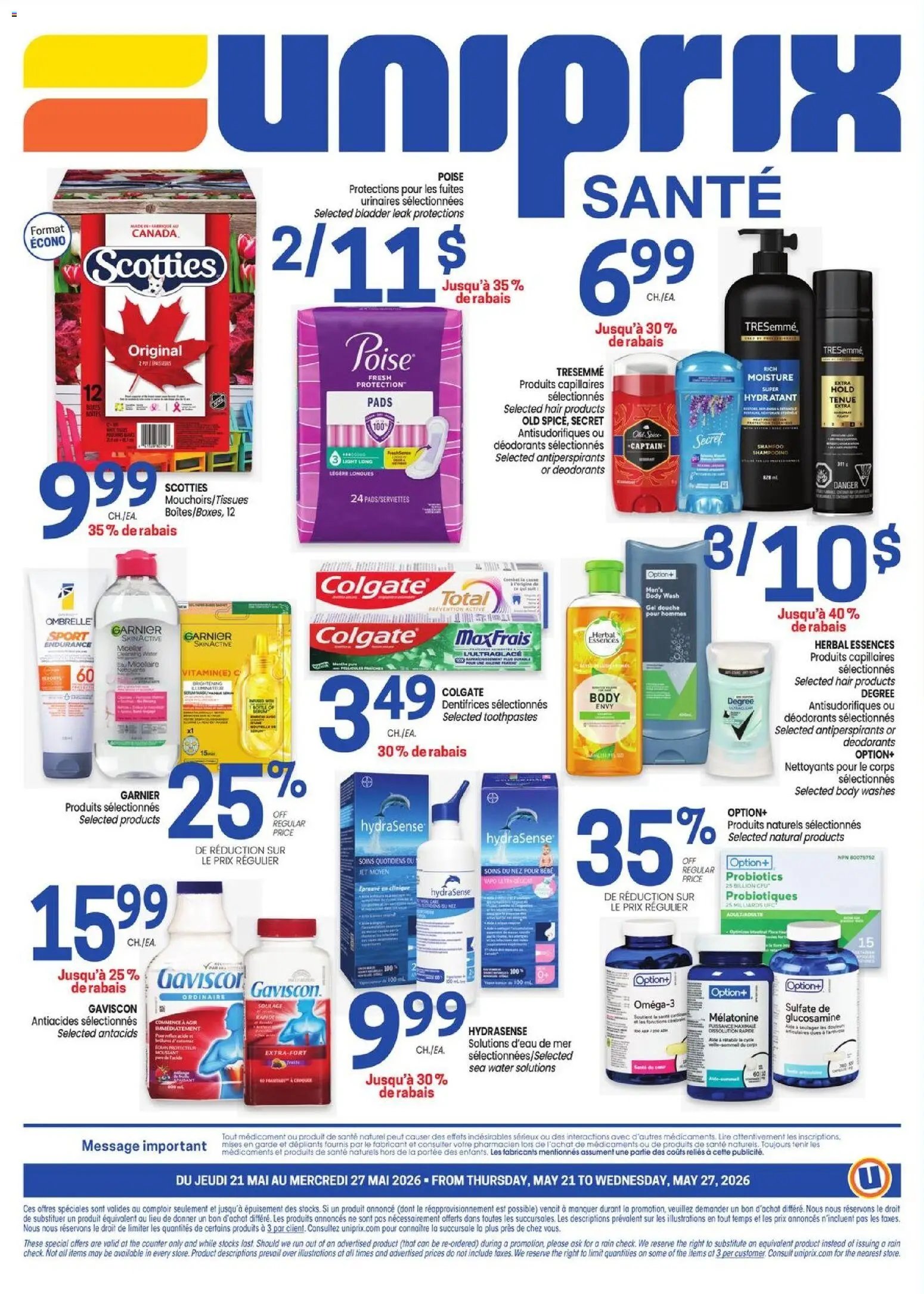 Uniprix - Uniprix Sante (2026-05-21 - 2026-05-27) | 4