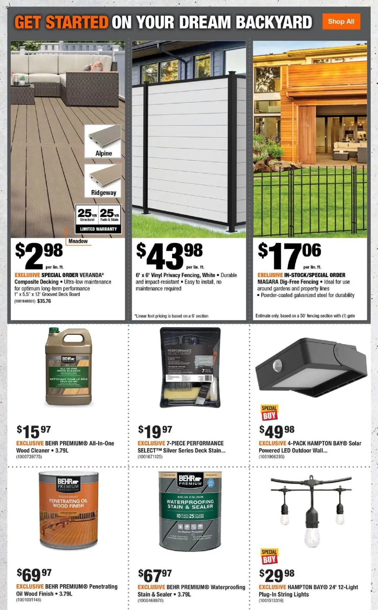 Home Depot flyer - NS
