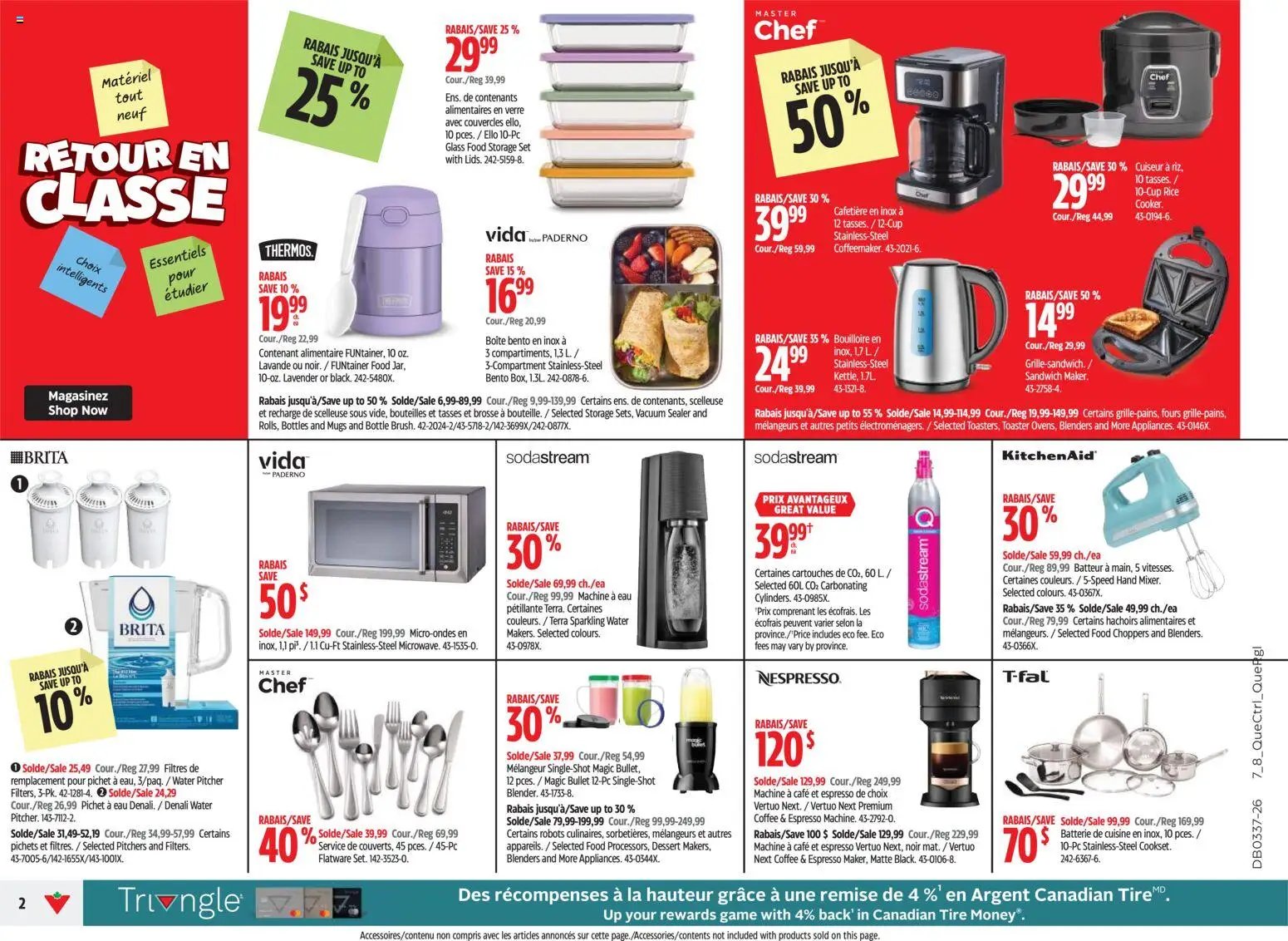 Canadian Tire circulaire