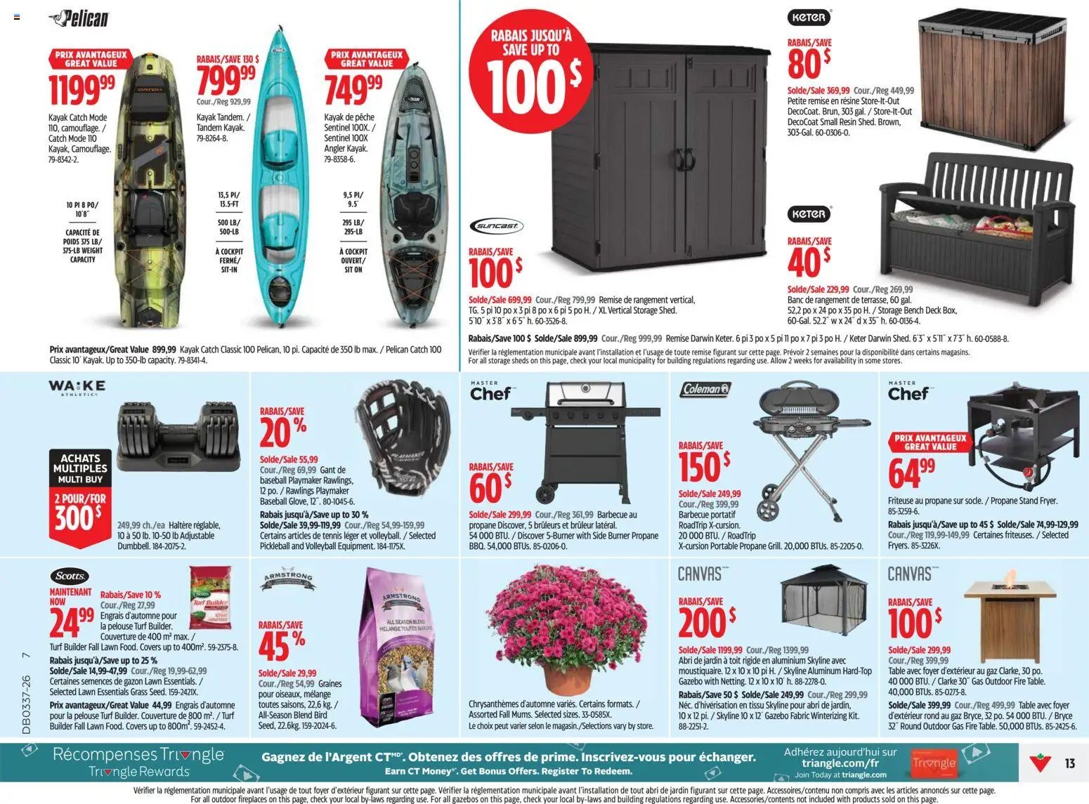 Canadian Tire circulaire
