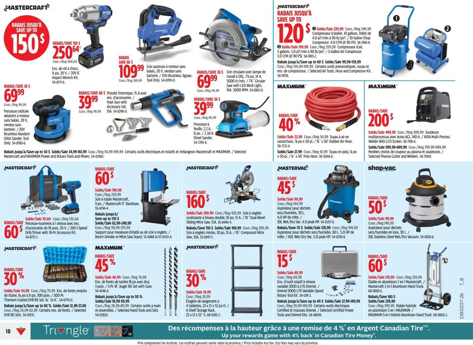 Canadian Tire circulaire