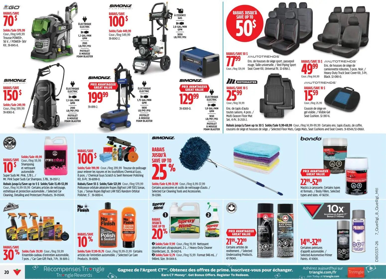 Canadian Tire circulaire
