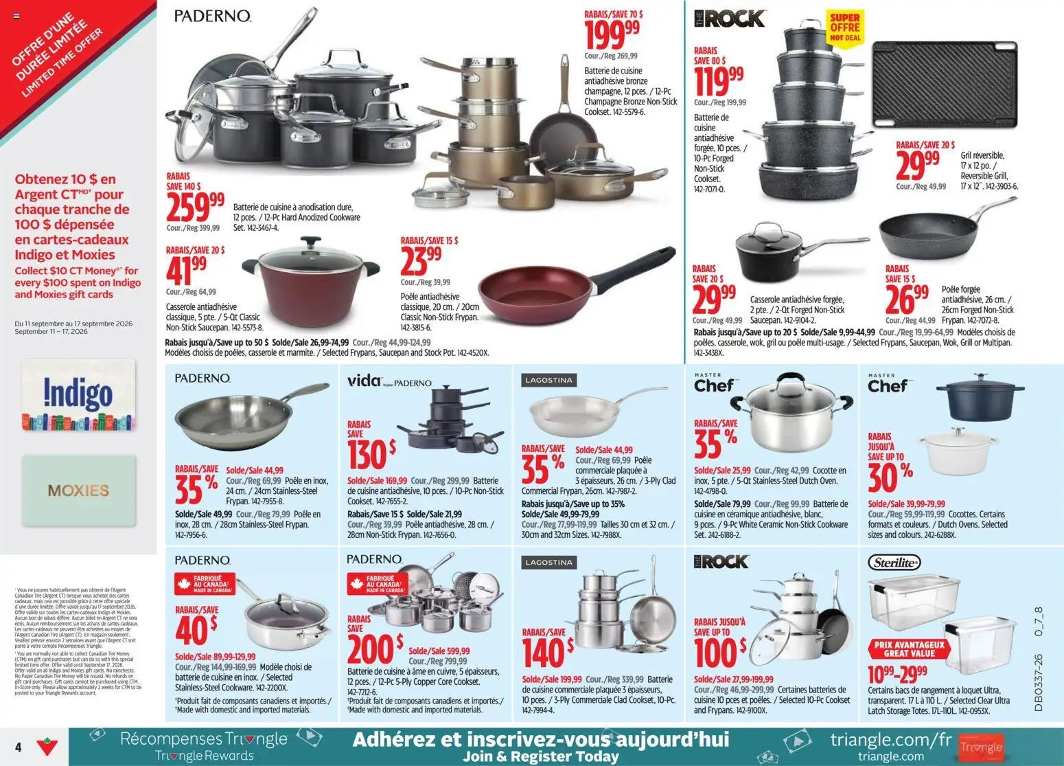 Canadian Tire circulaire