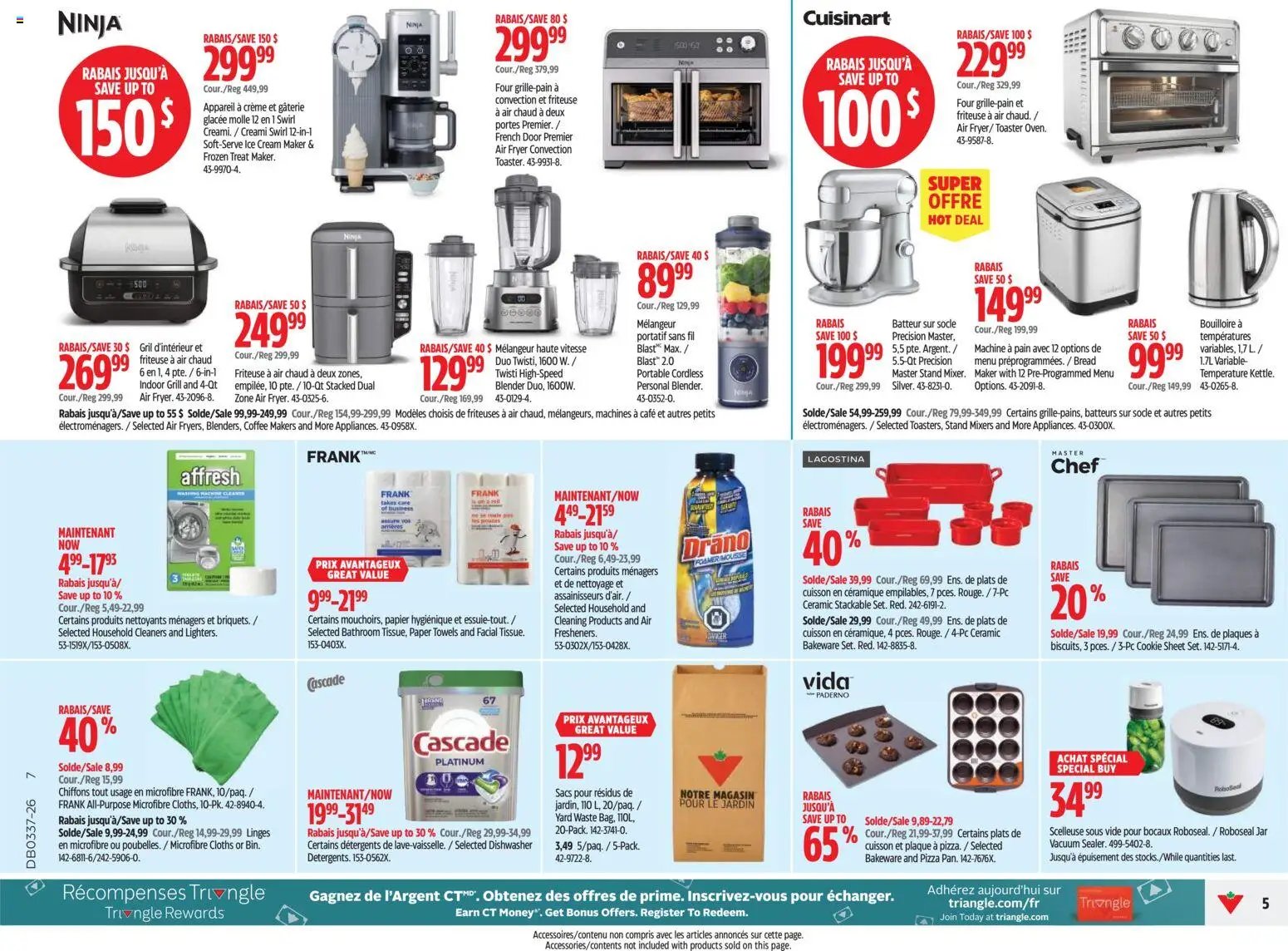 Canadian Tire circulaire