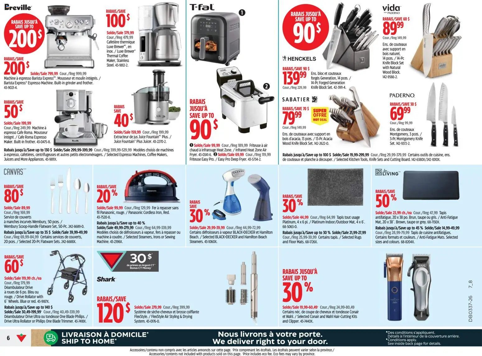 Canadian Tire circulaire