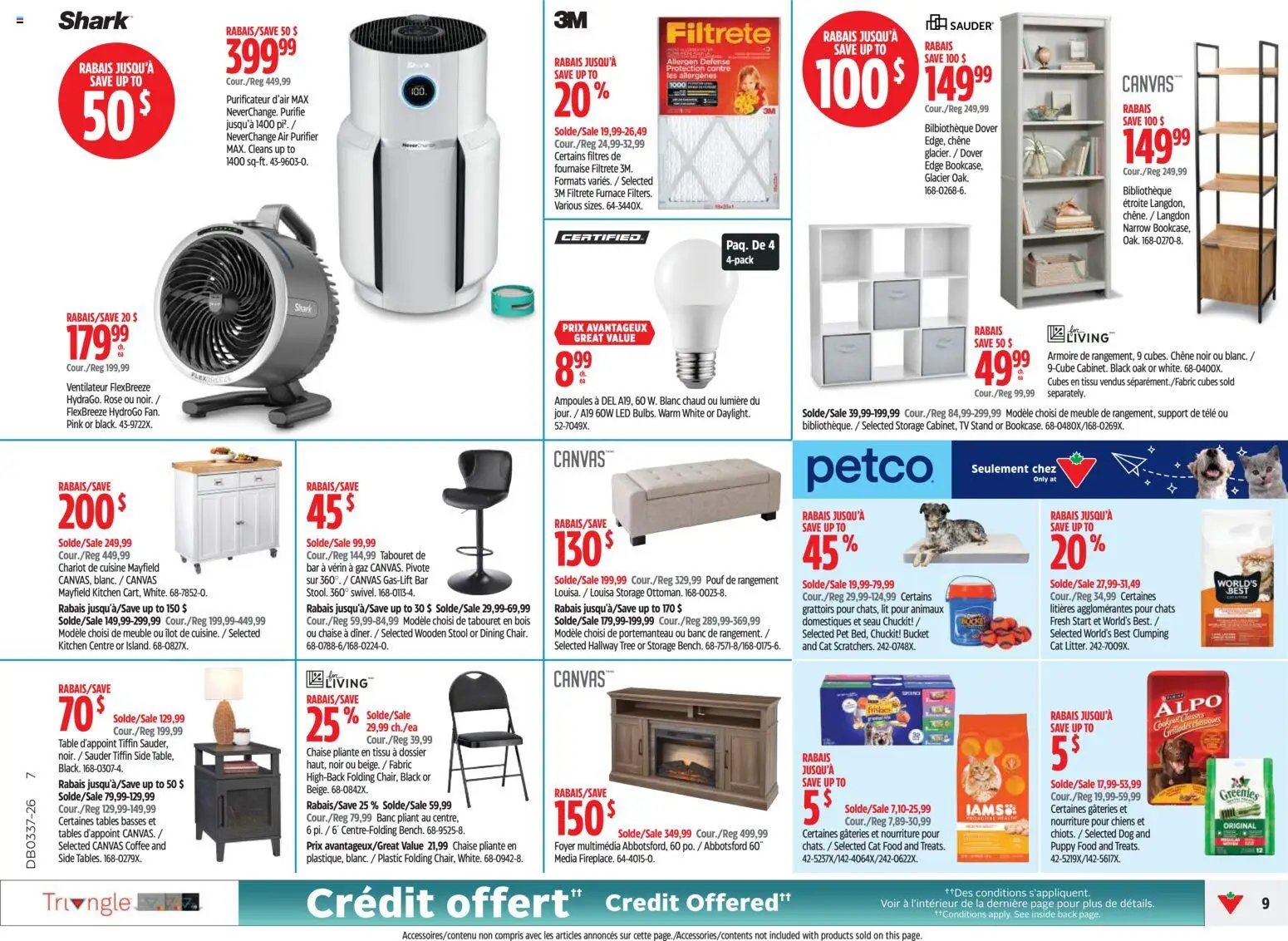 Canadian Tire circulaire