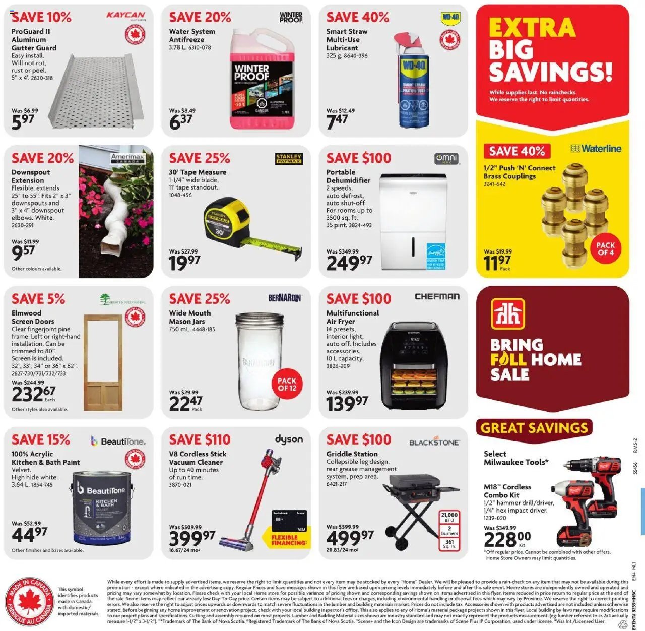 Home Hardware weekly flyer / circulaire