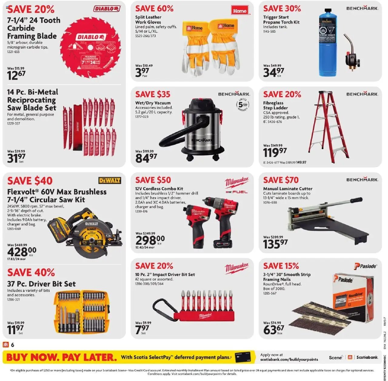 Home Hardware weekly flyer / circulaire