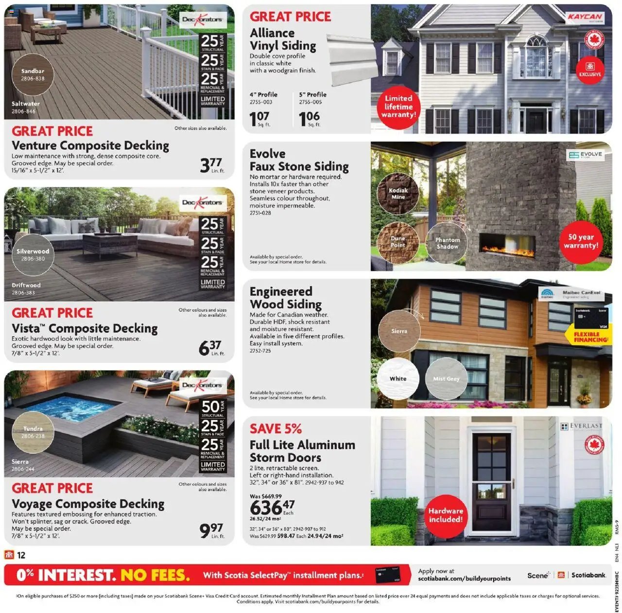 Home Hardware weekly flyer / circulaire