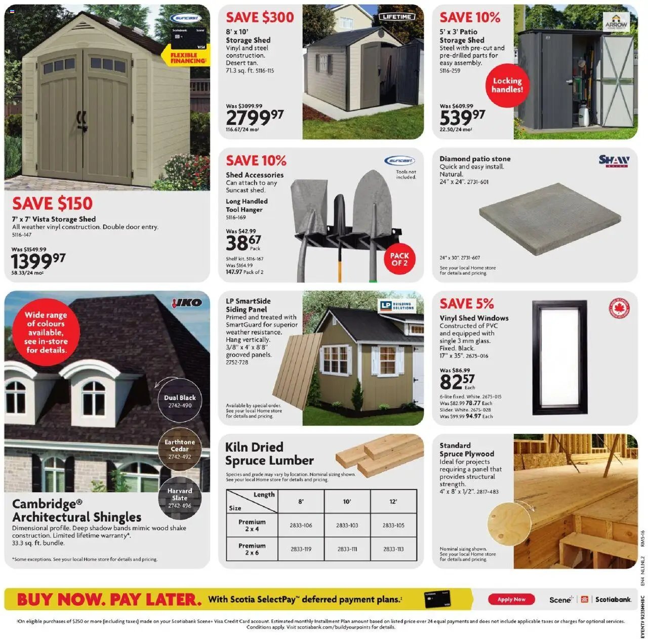 Home Hardware weekly flyer / circulaire