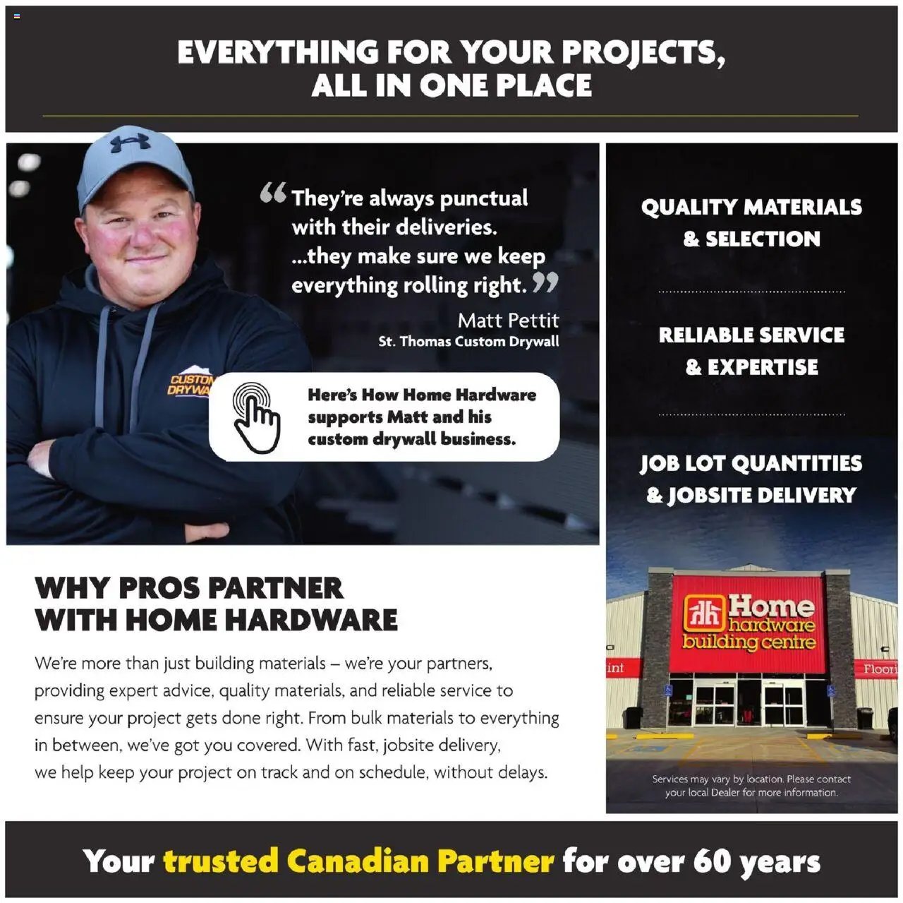 Home Hardware weekly flyer / circulaire