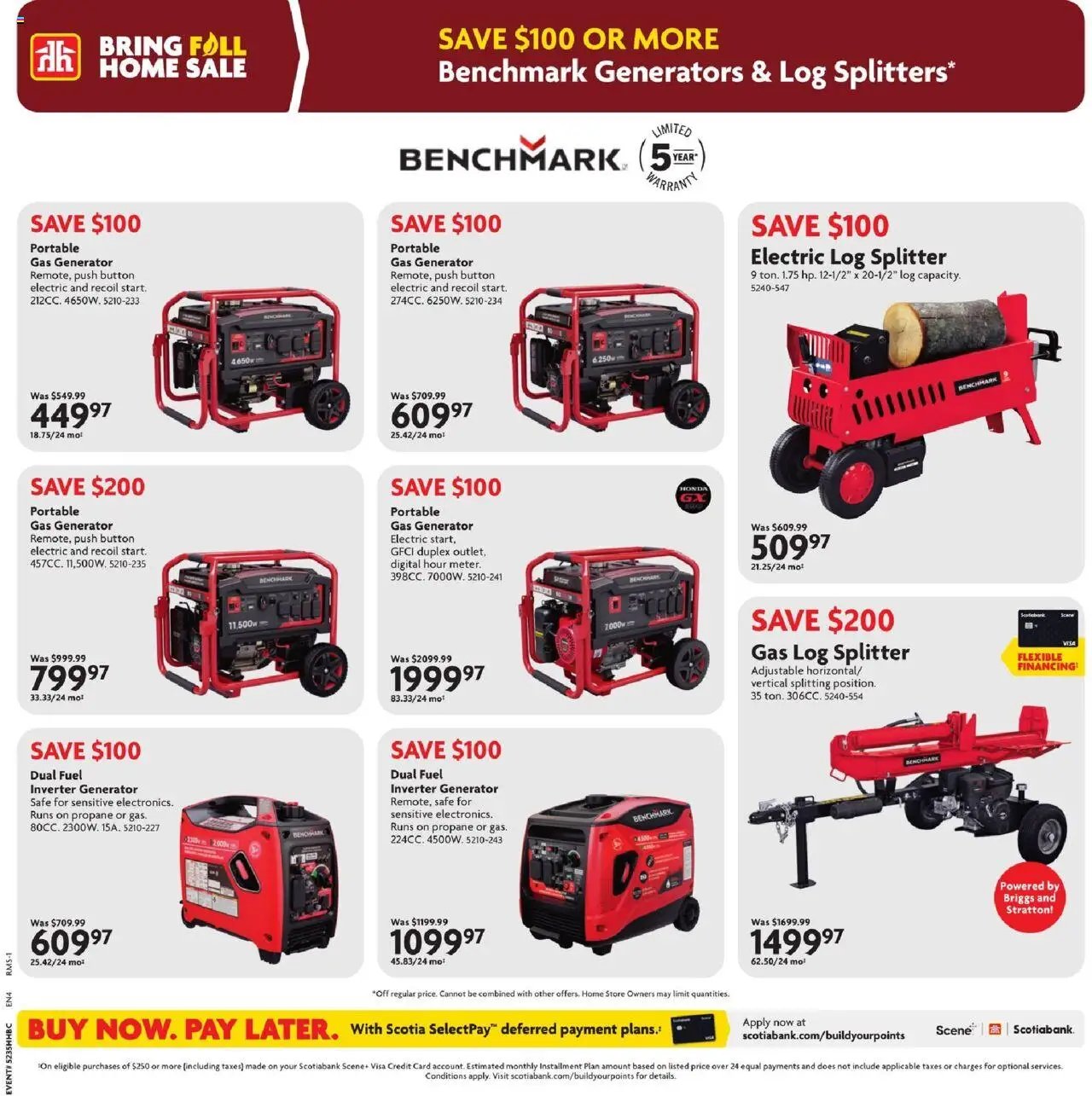 Home Hardware weekly flyer / circulaire