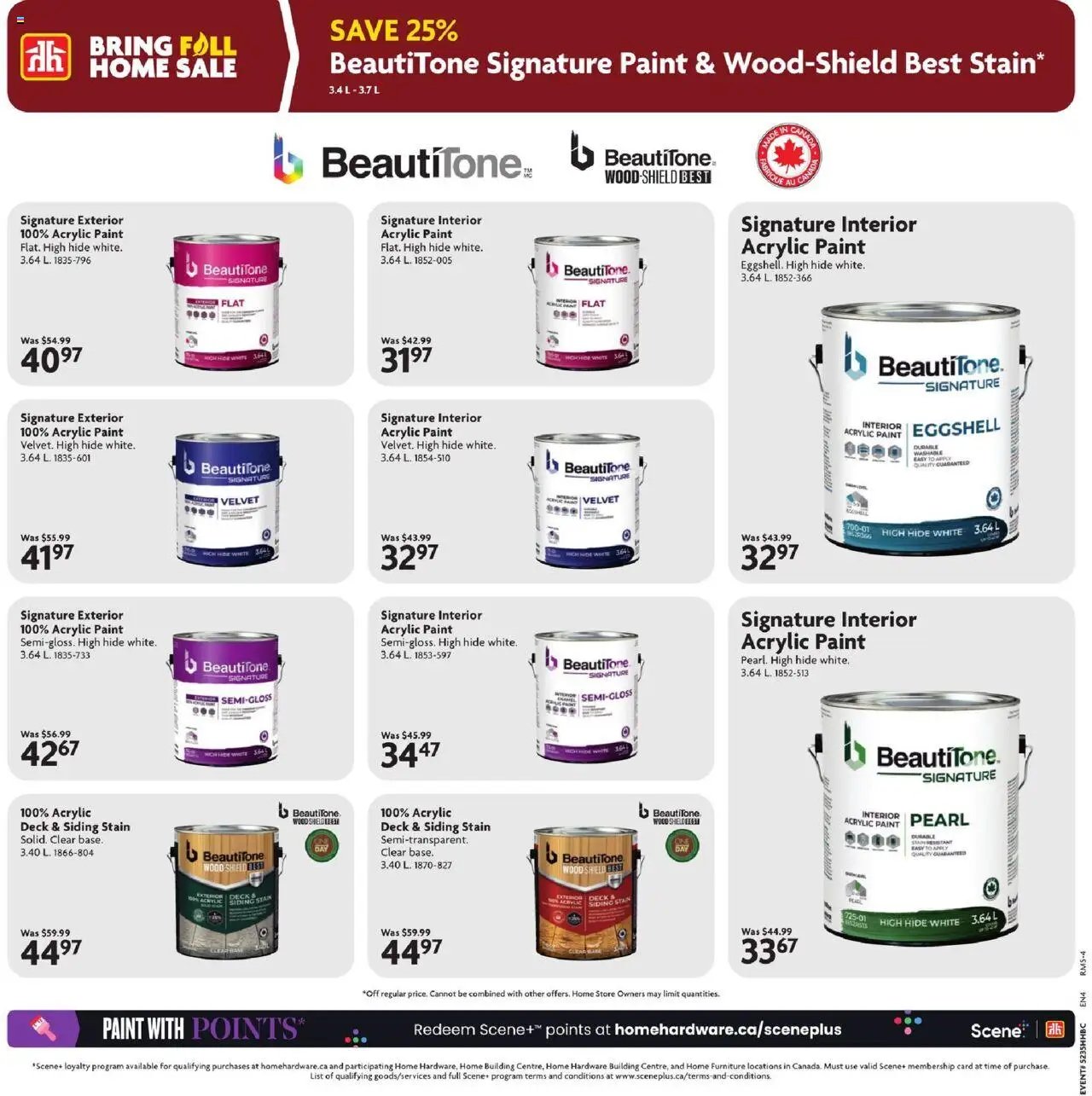 Home Hardware weekly flyer / circulaire