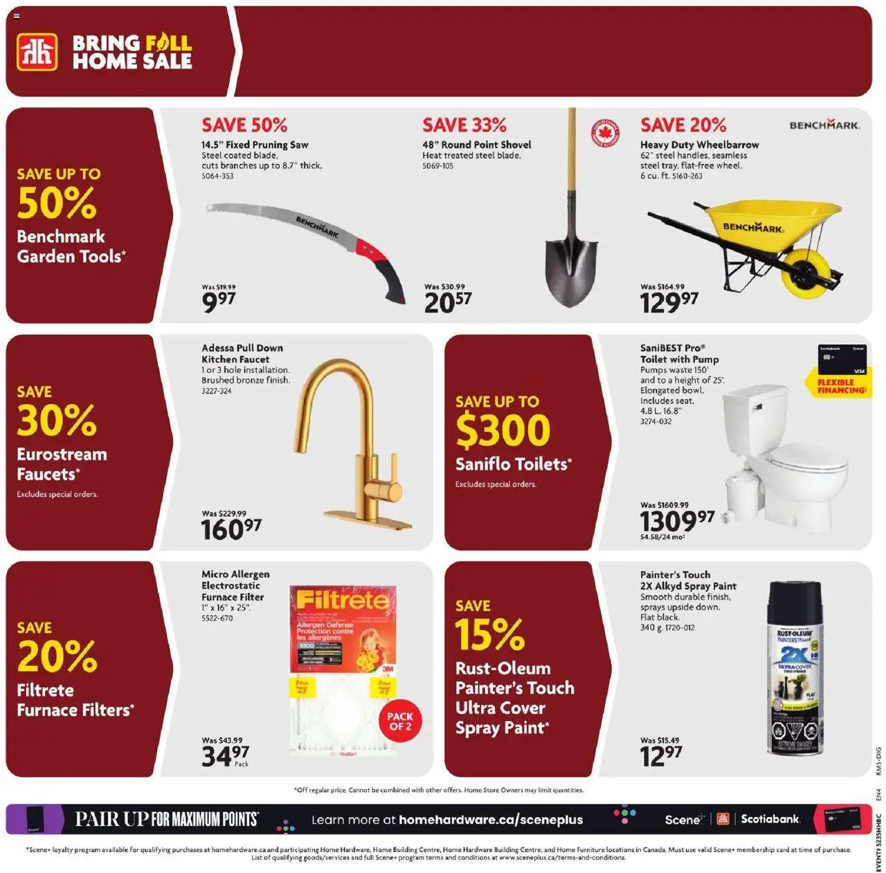 Home Hardware weekly flyer / circulaire
