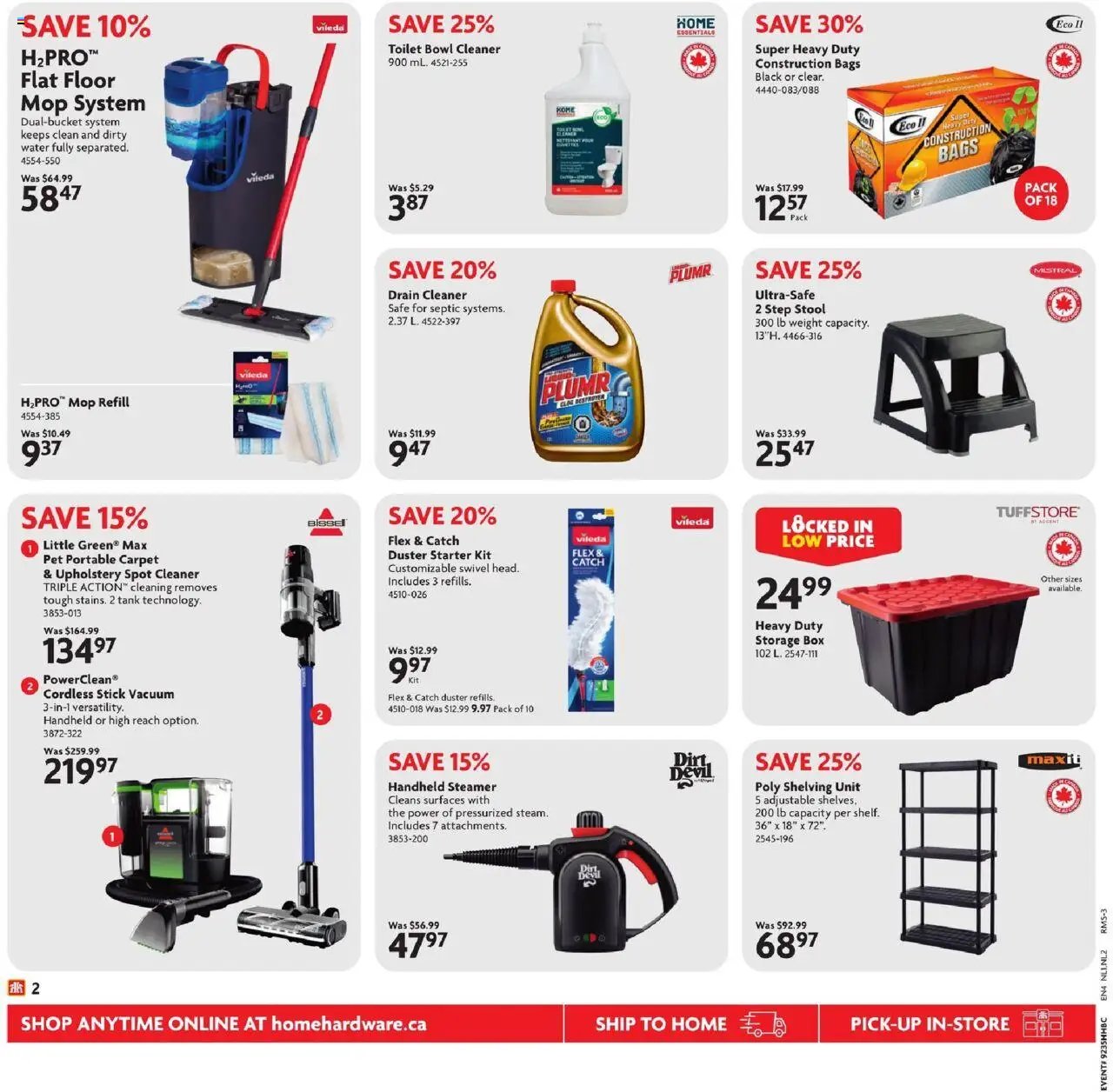 Home Hardware weekly flyer / circulaire