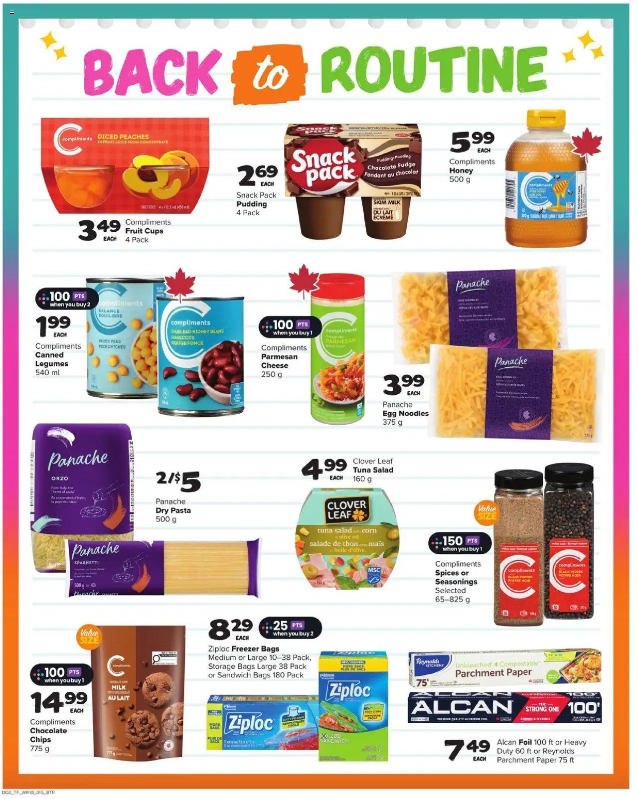 Thrifty Foods weekly flyer / circulaire
