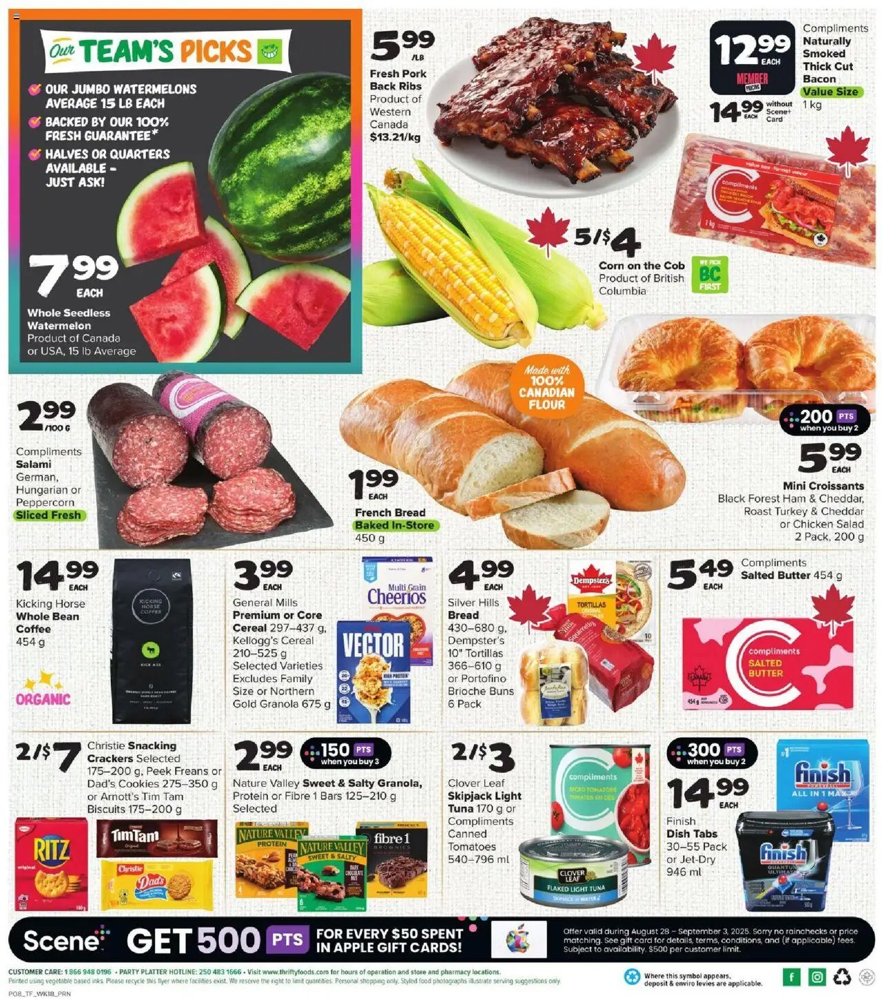 Thrifty Foods weekly flyer / circulaire