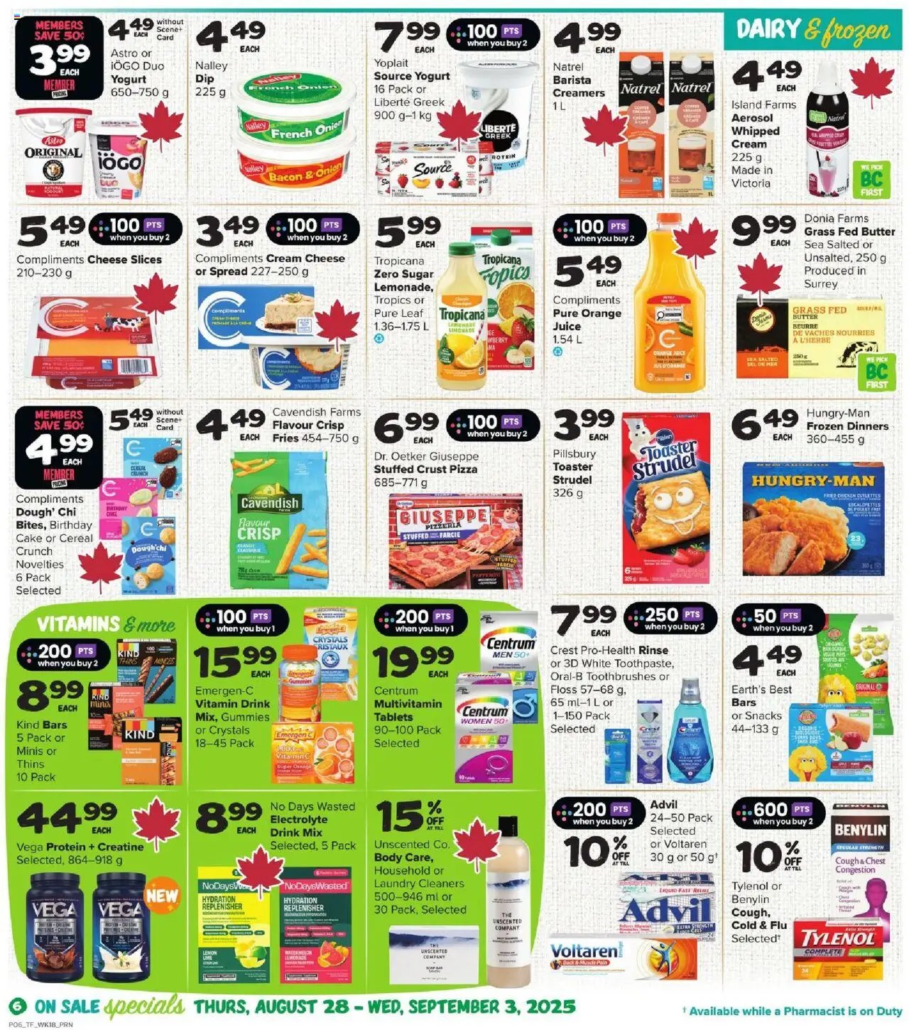 Thrifty Foods weekly flyer / circulaire