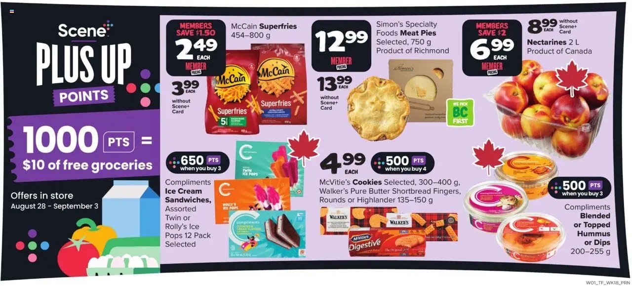 Thrifty Foods weekly flyer / circulaire