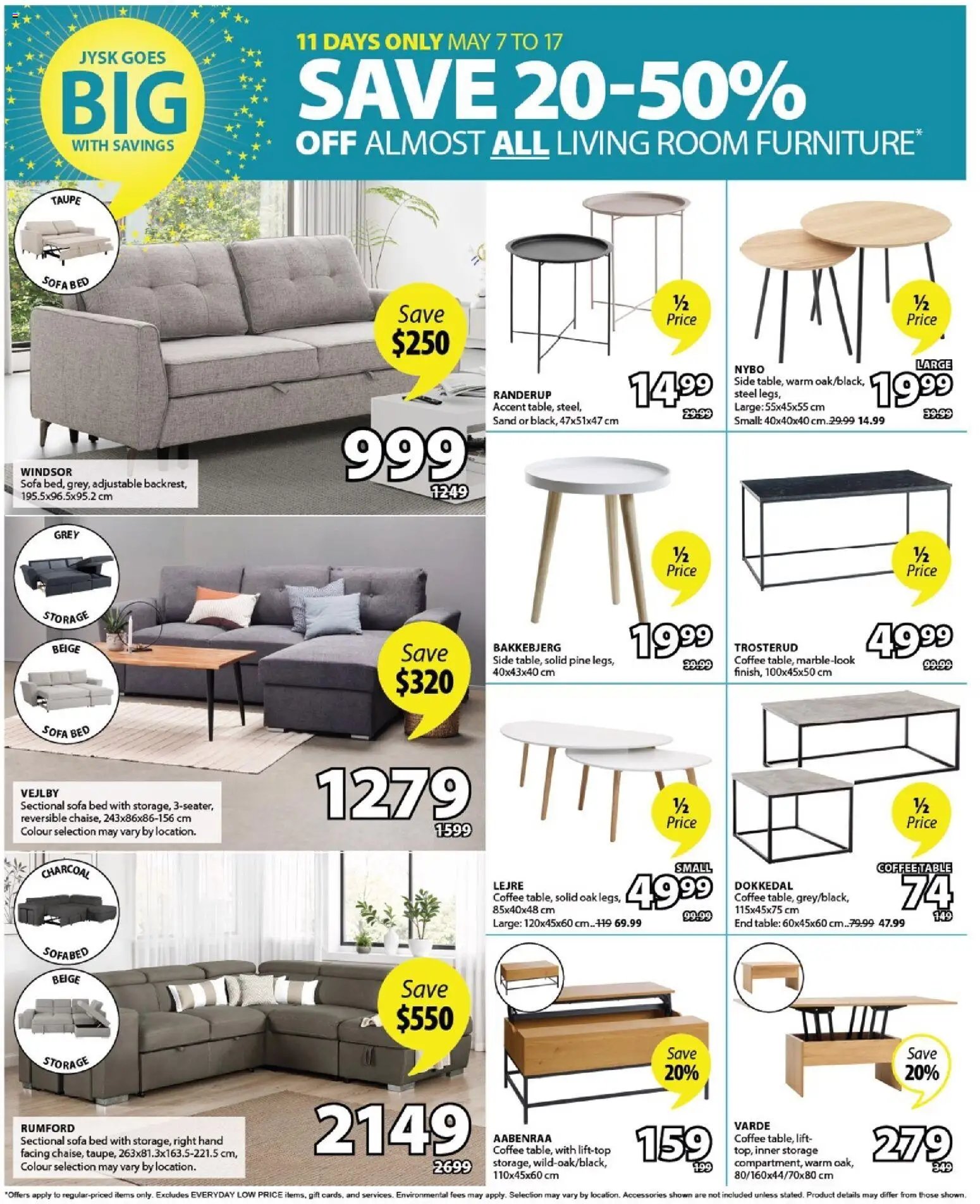 JYSK weekly flyer