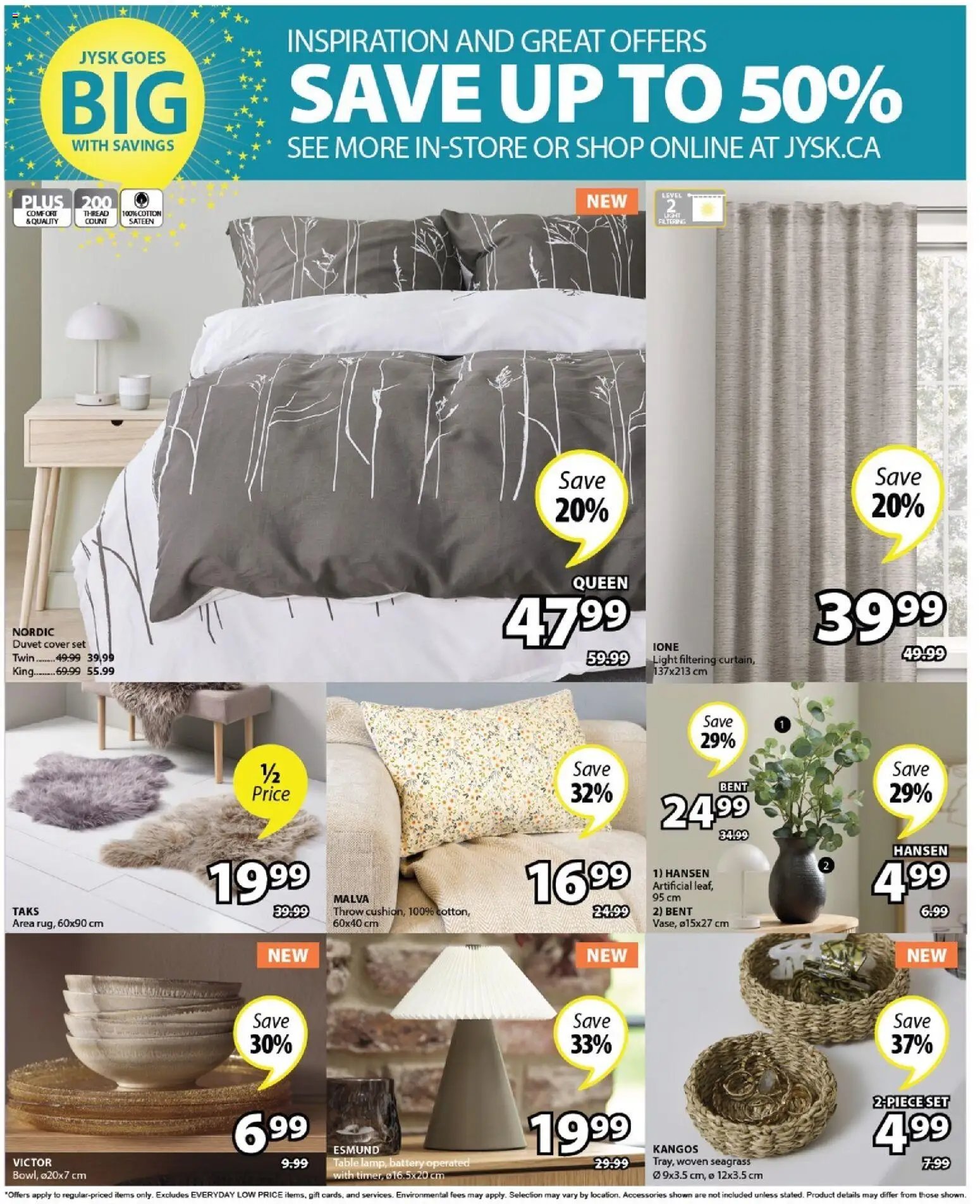 JYSK weekly flyer