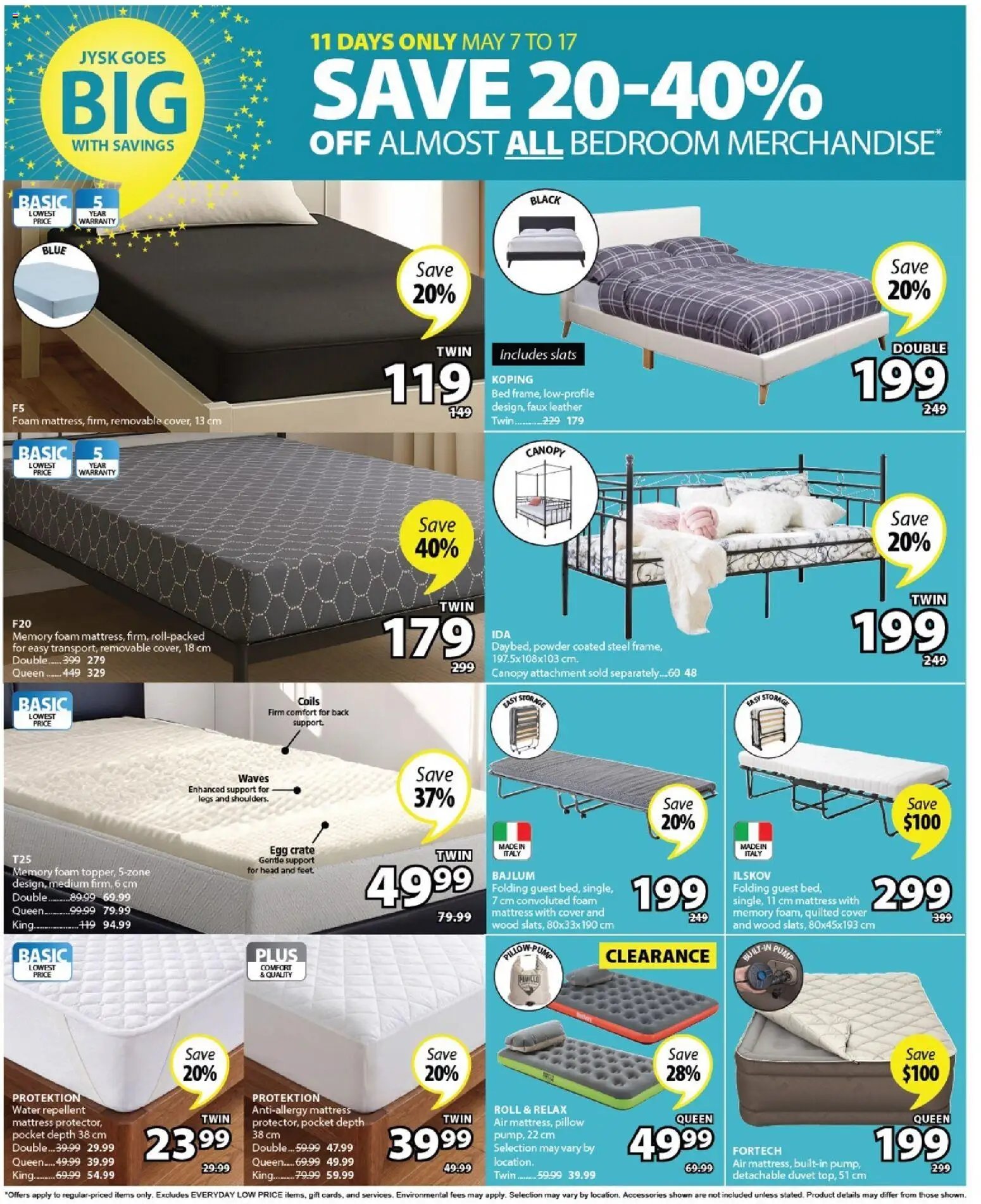 JYSK weekly flyer