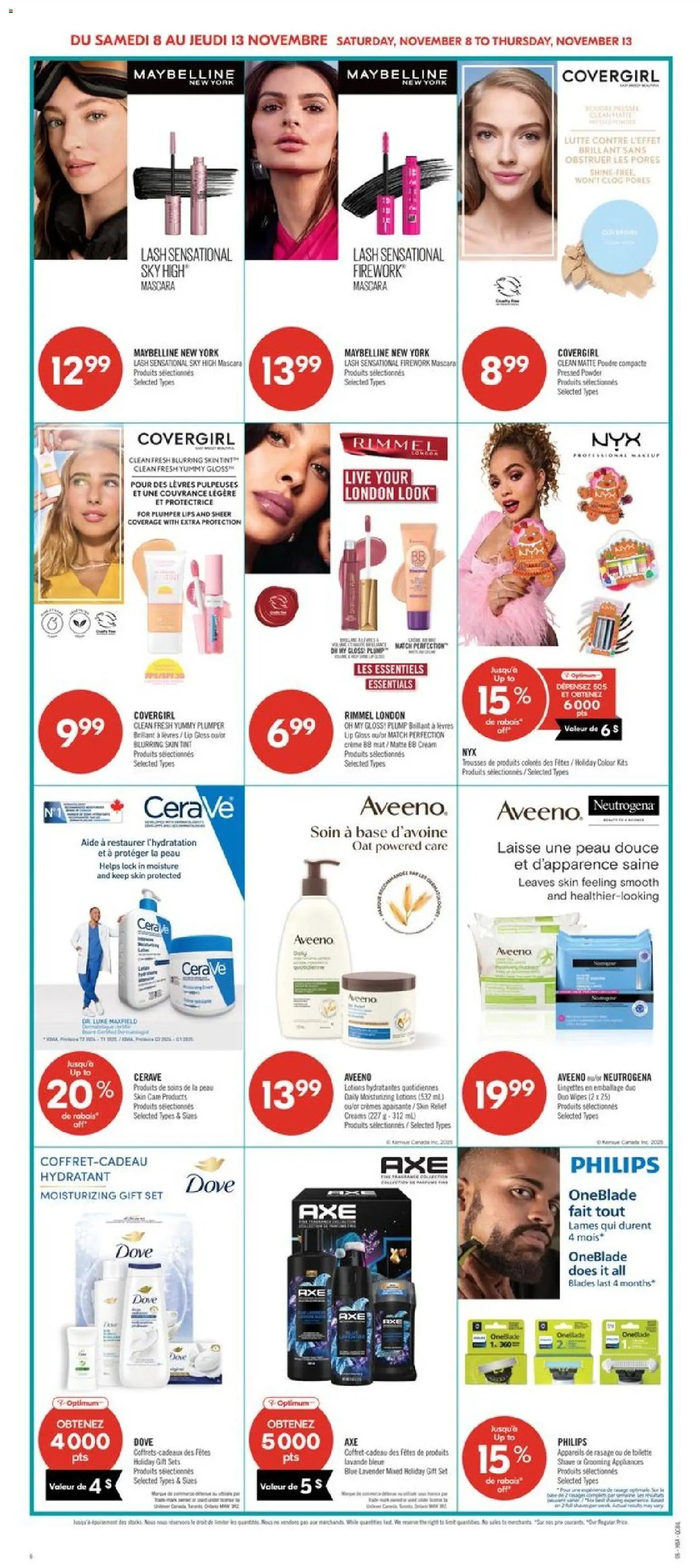 Pharmaprix weekly flyer / circulaire (2025-11-08 - 2025-11-13) | 13