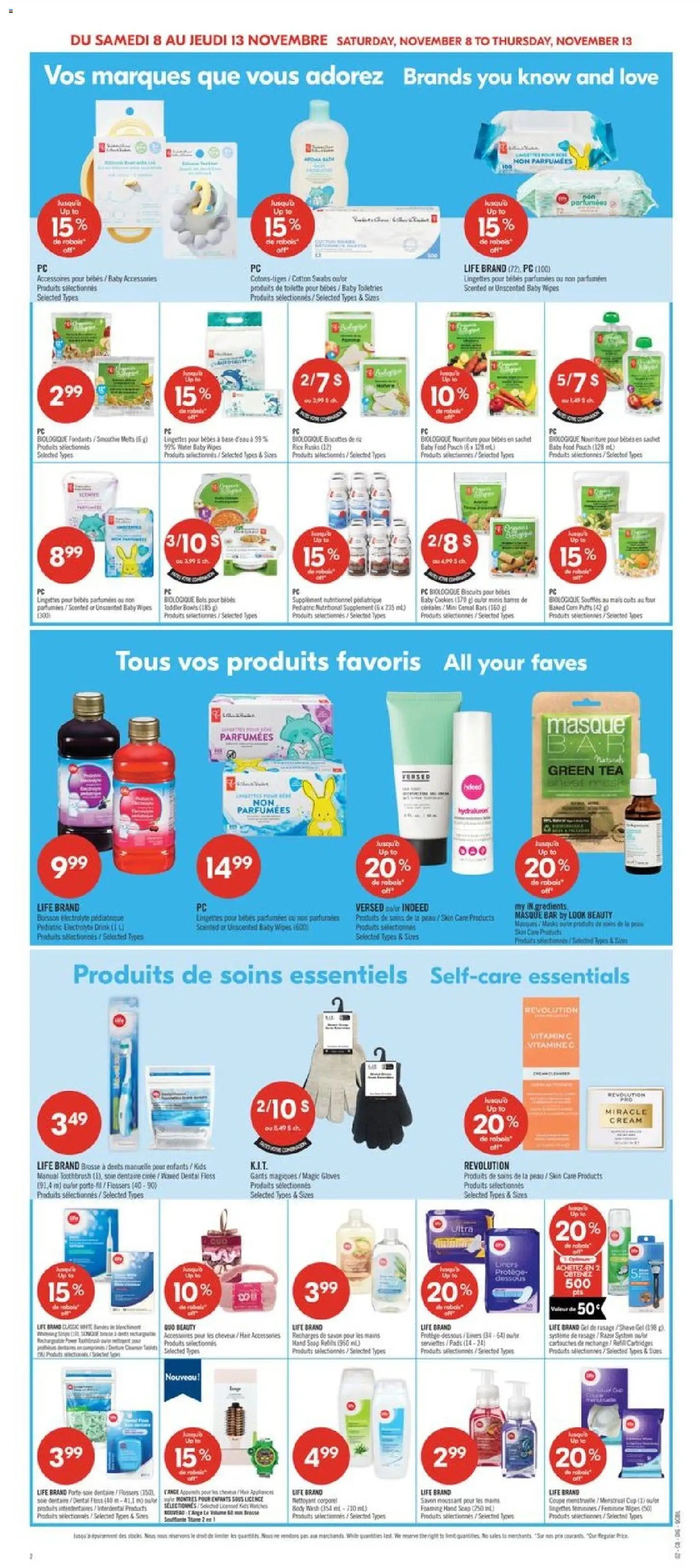 Pharmaprix weekly flyer / circulaire (2025-11-08 - 2025-11-13) | 16