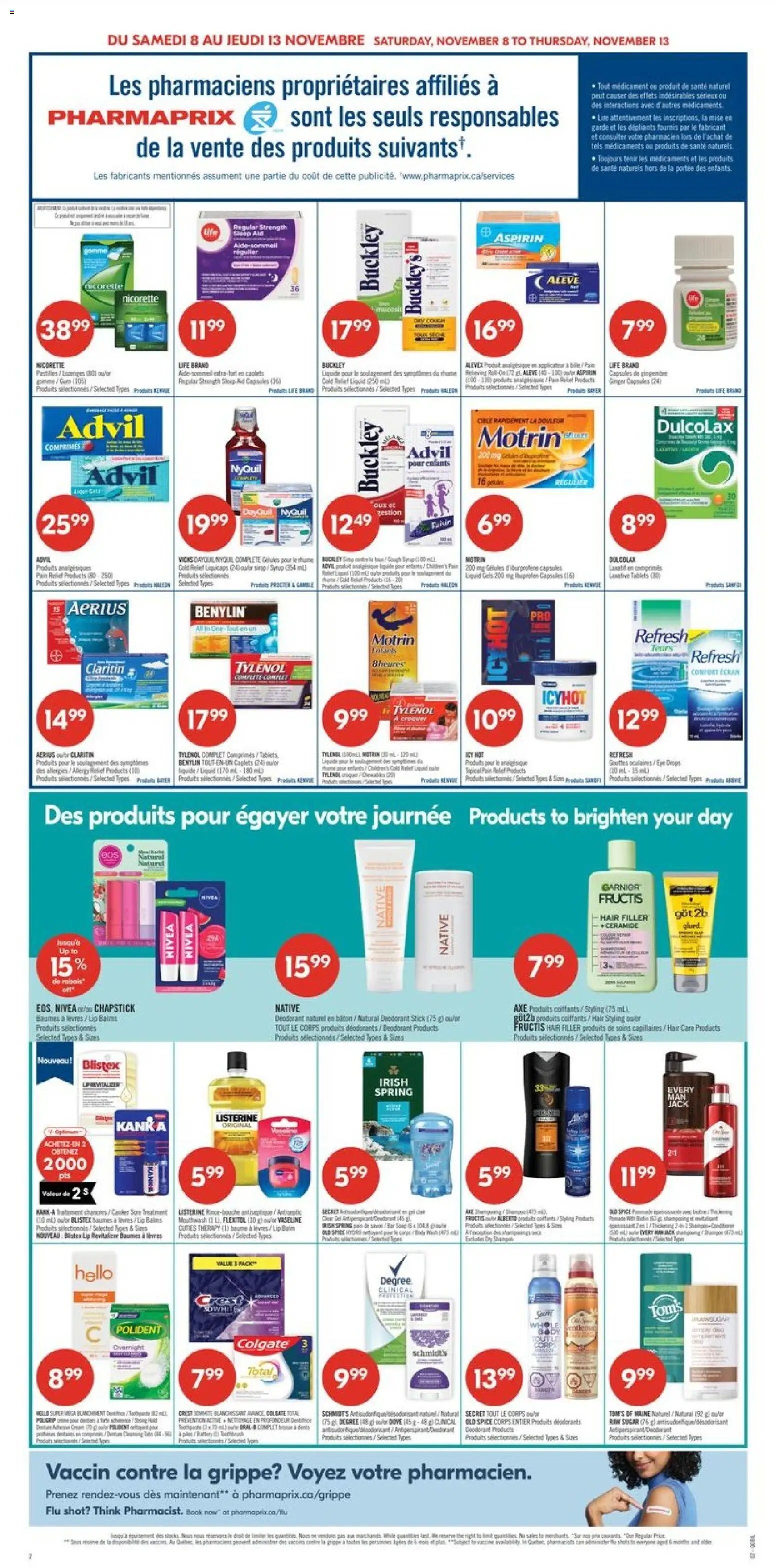 Pharmaprix weekly flyer / circulaire (2025-11-08 - 2025-11-13) | 4
