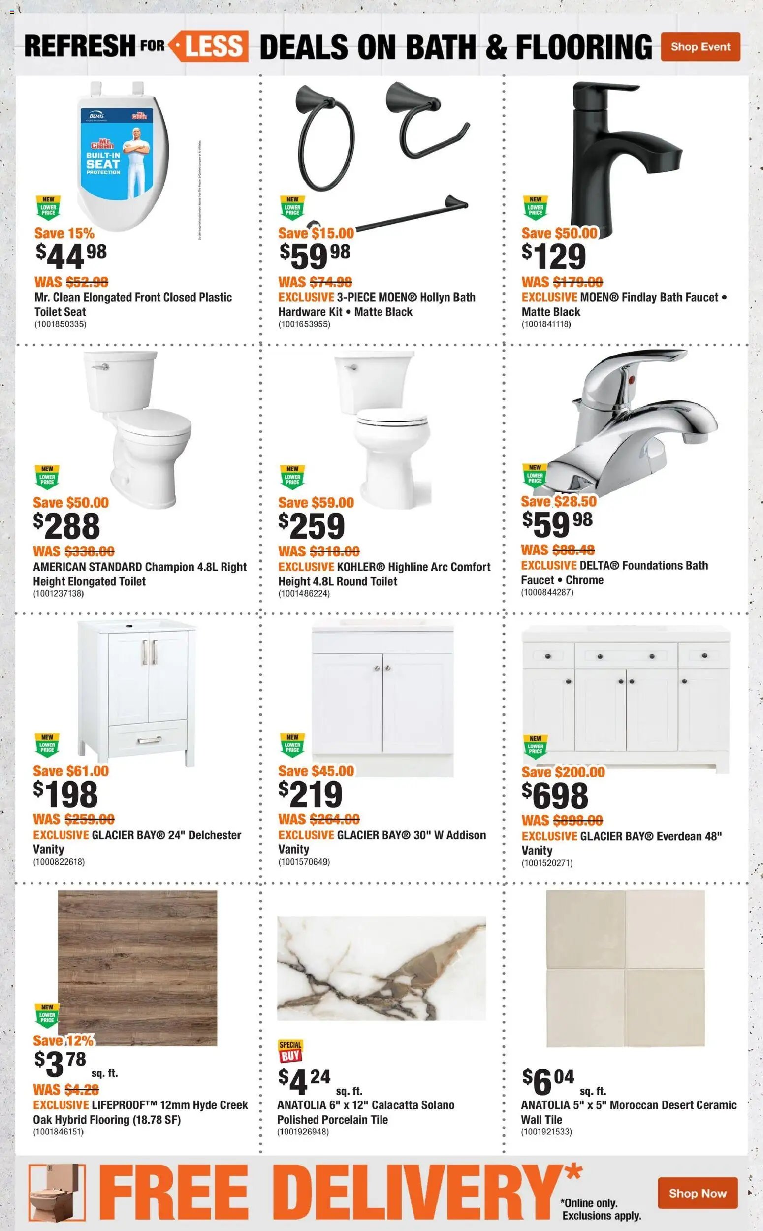 Home Depot weekly flyer / circulaire