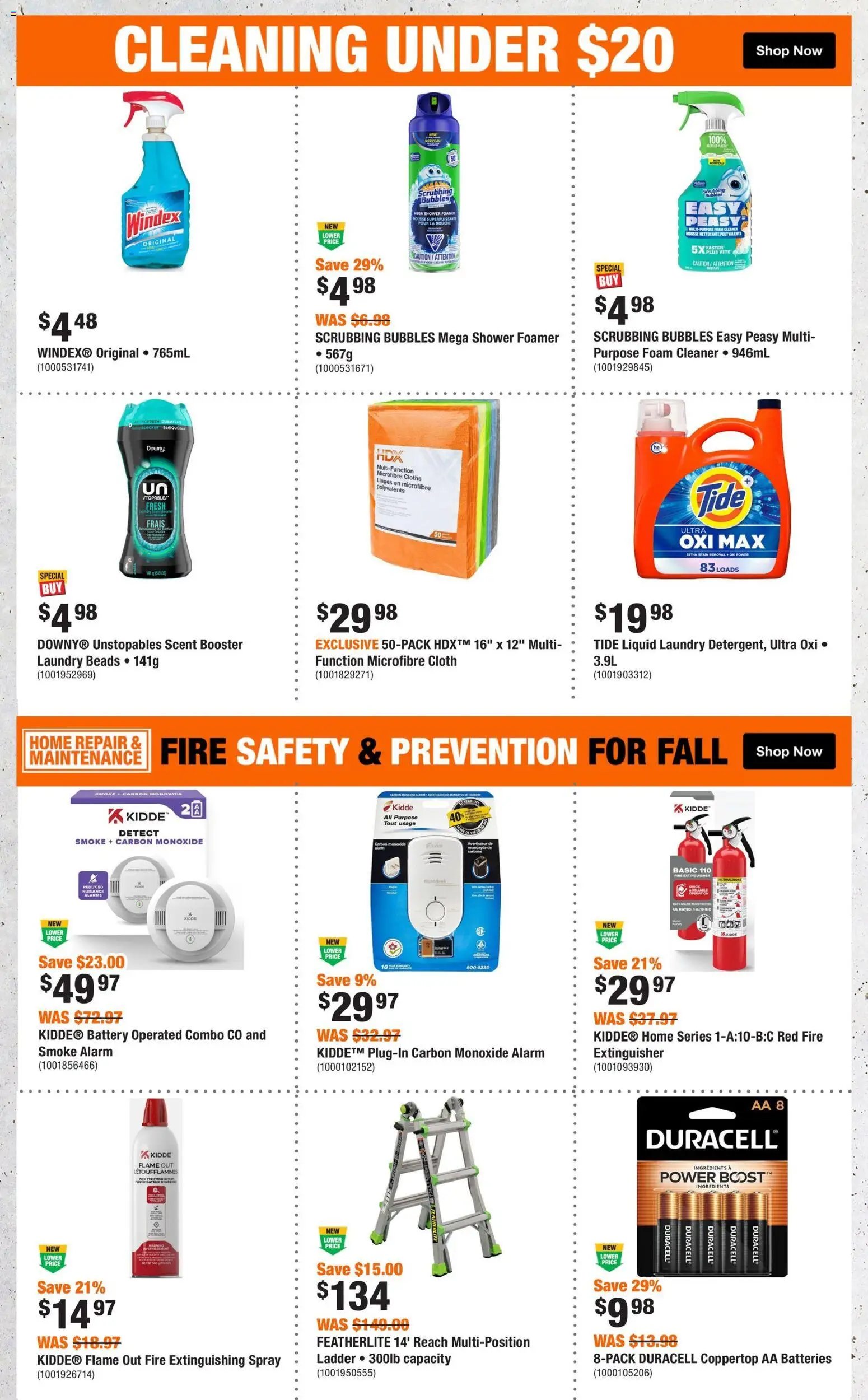 Home Depot weekly flyer / circulaire