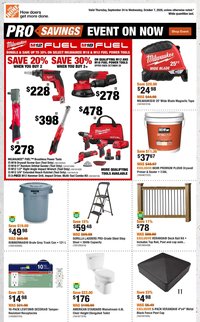 Home Depot weekly flyer / circulaire