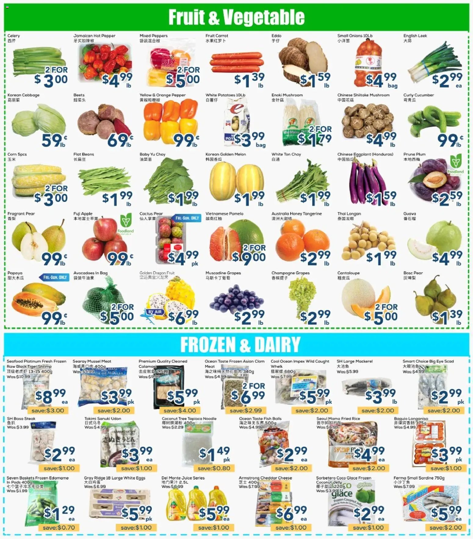 Oceans weekly flyer - Mississauga