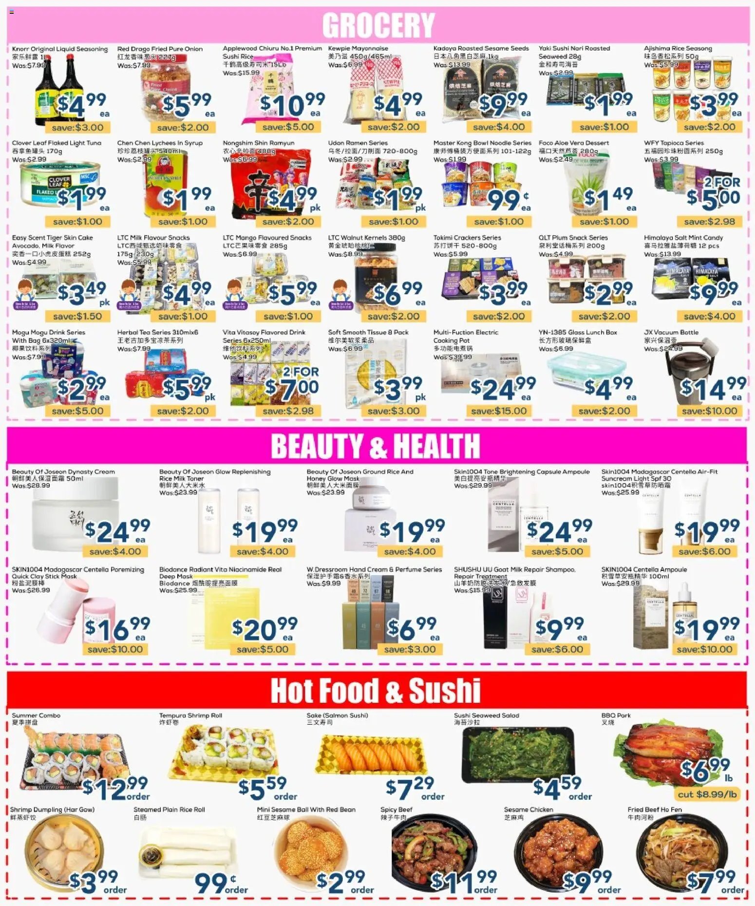 Oceans weekly flyer - Mississauga
