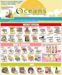 Oceans weekly flyer - Mississauga