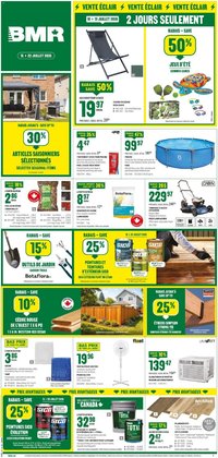 BMR weekly flyer / circulaire