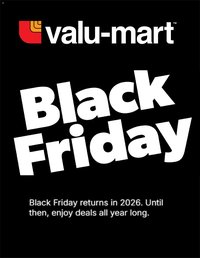 Valu Mart - Black Friday Advice
