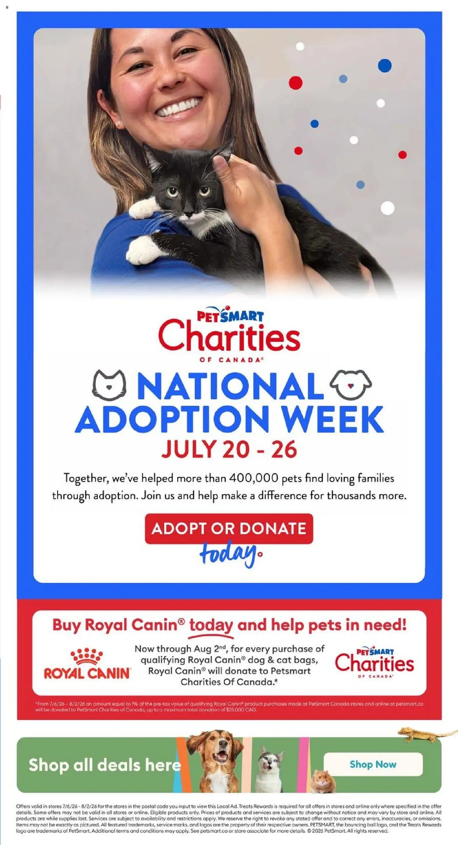Petsmart weekly flyer / circulaire