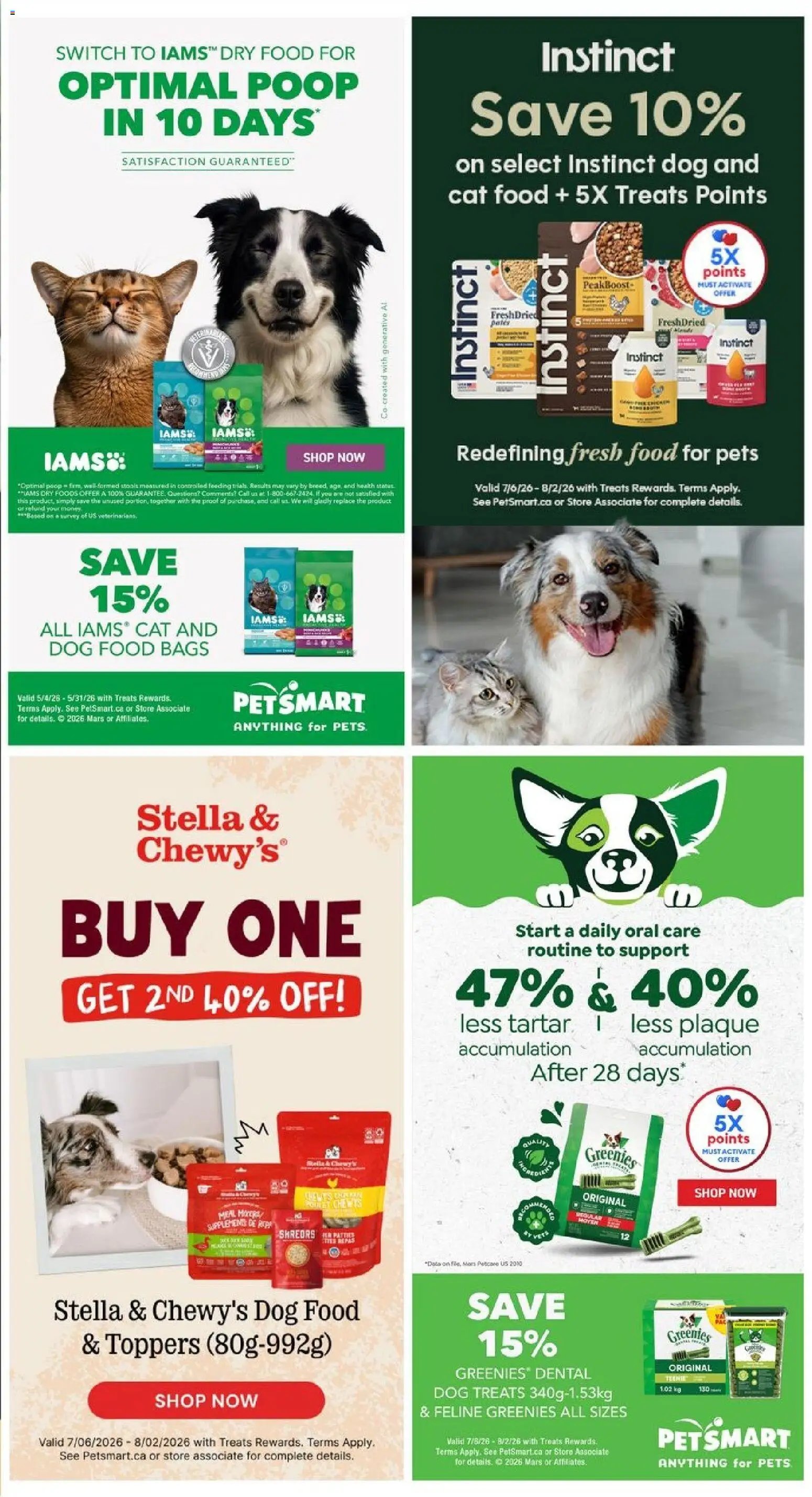 Petsmart weekly flyer / circulaire
