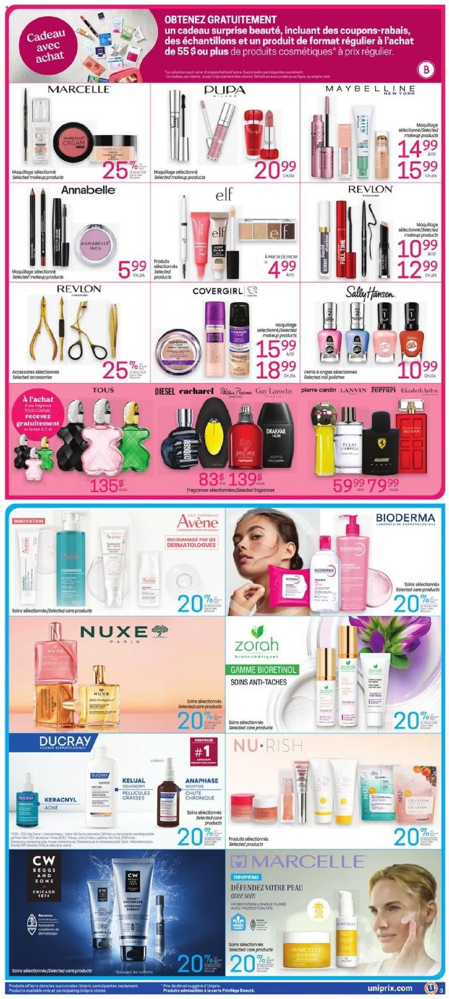 Uniprix weekly flyer / circulaire