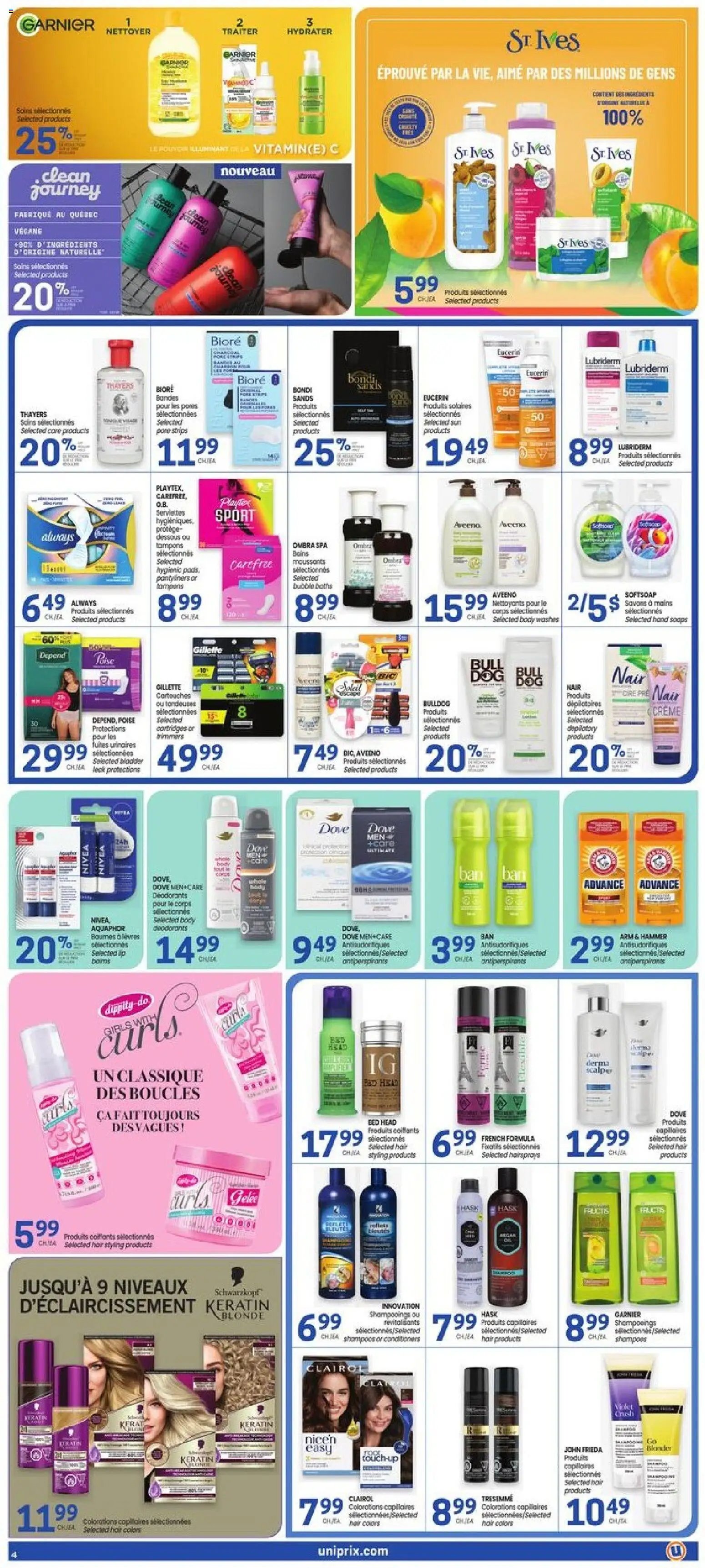 Uniprix weekly flyer / circulaire