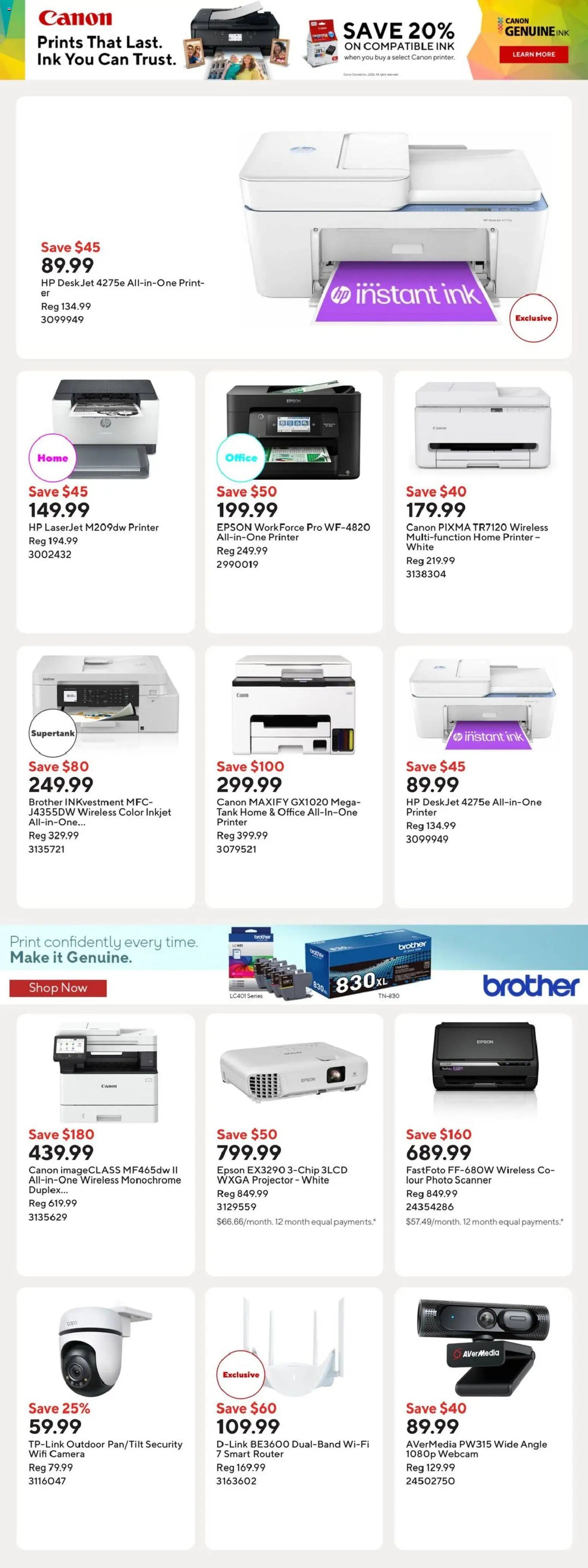 Staples weekly flyer / circulaire