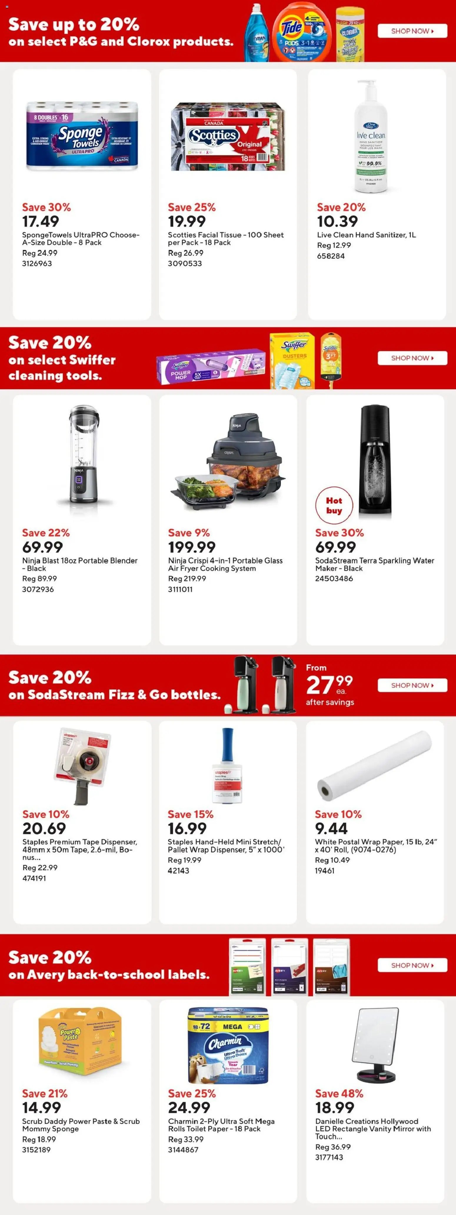 Staples weekly flyer / circulaire