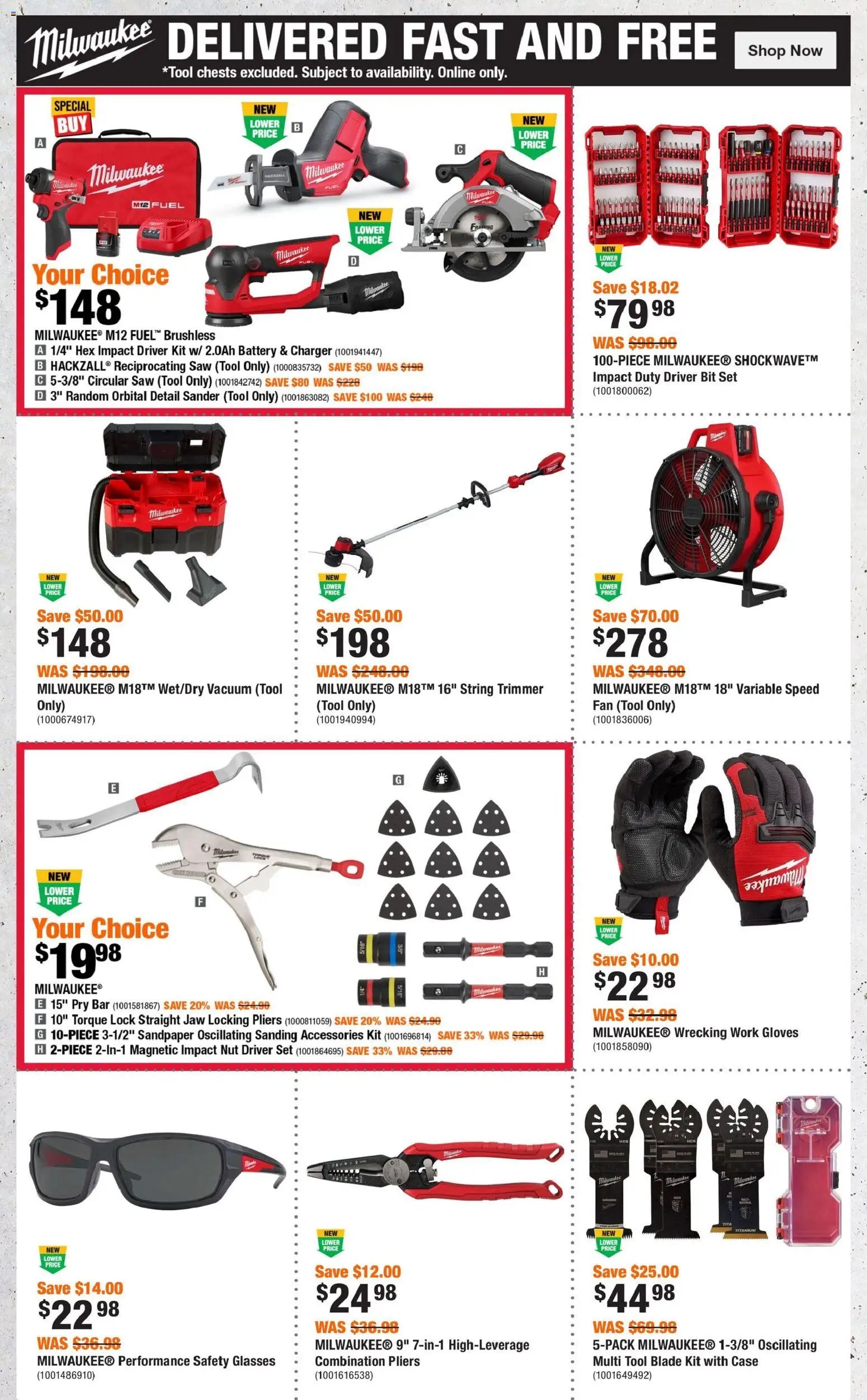 Home Depot weekly flyer / circulaire