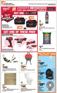 Home Depot weekly flyer / circulaire