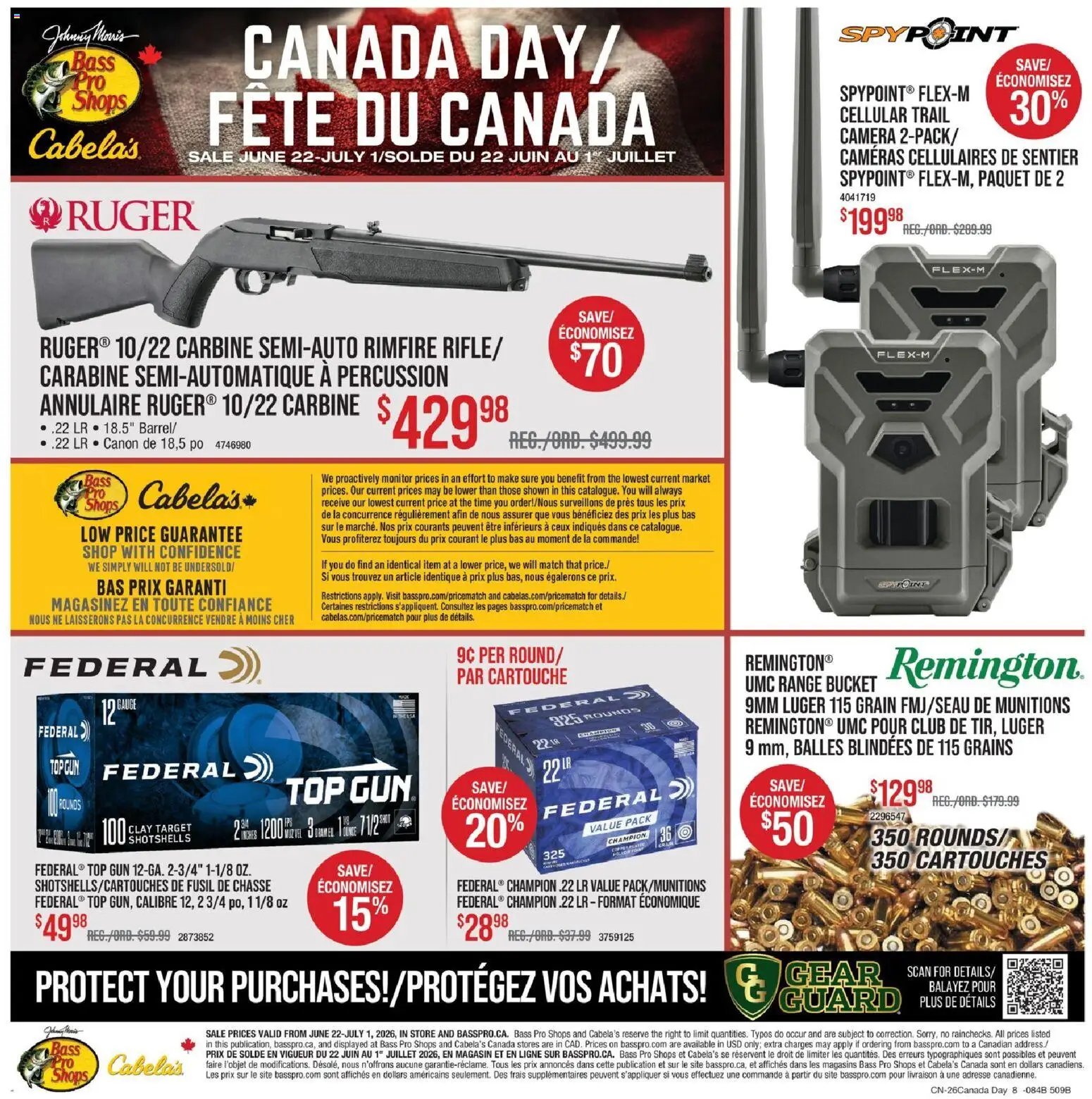 Cabelas weekly flyer / circulaire