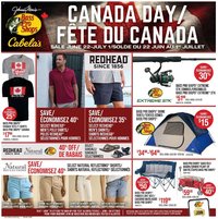 Cabelas weekly flyer / circulaire